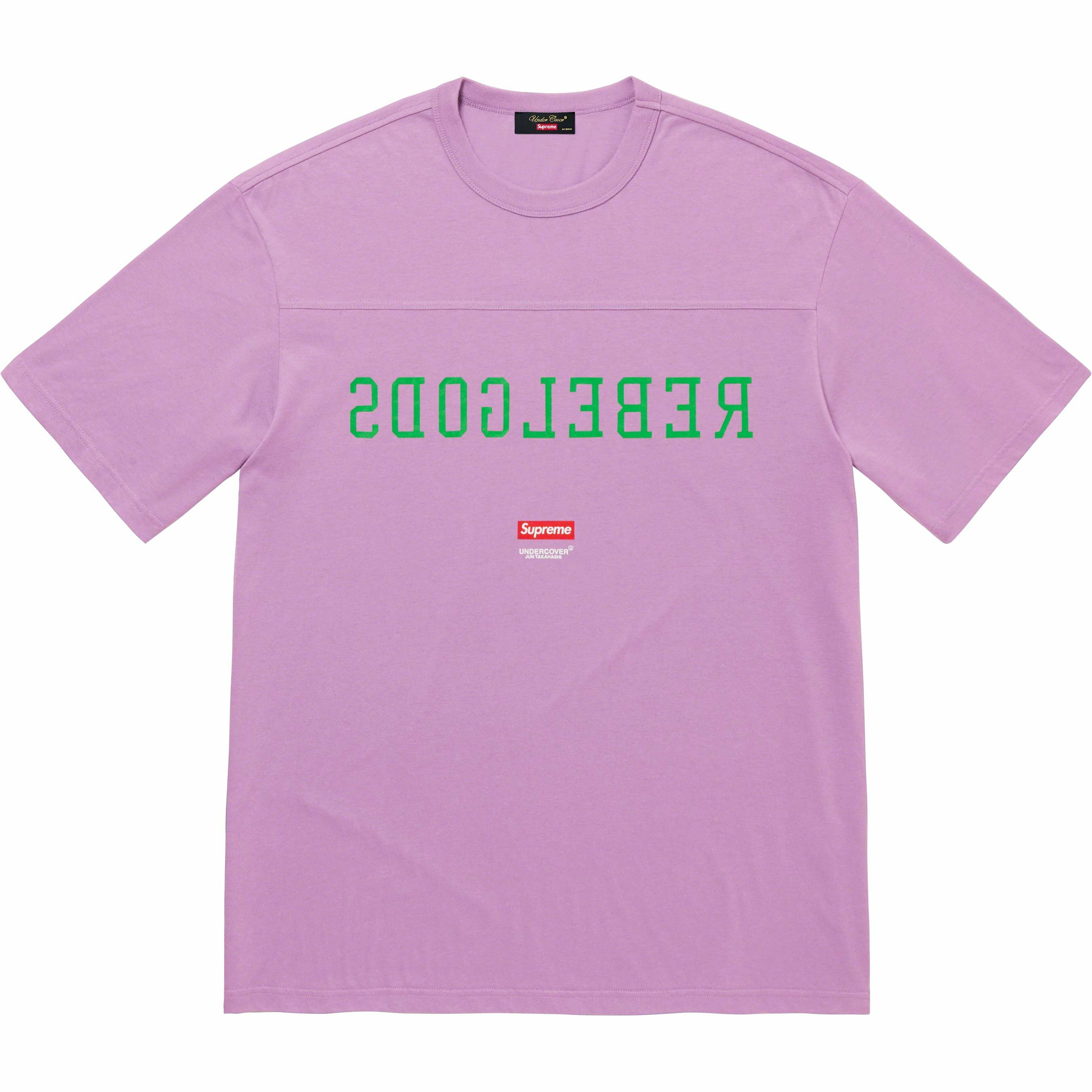 2023SS SUPREME UNDERCOVER FOOTBALL TOP 短T BOX LOGO 足球衫