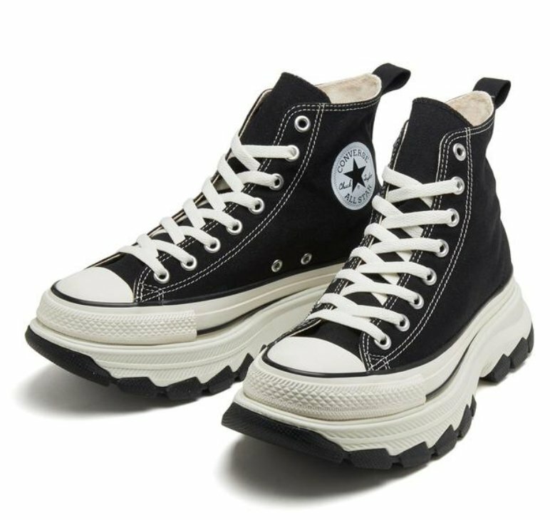 日版CONVERSE ALL STAR TREKWAVE ABC-MART 限定高筒黑底