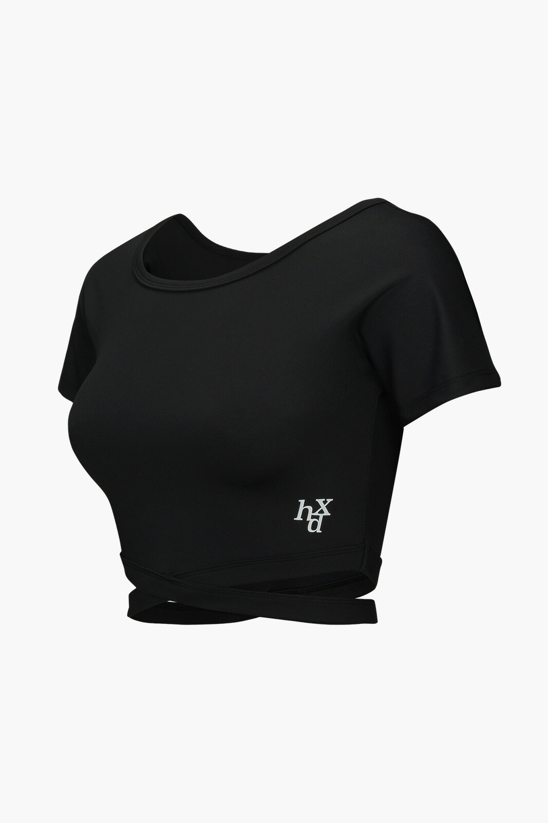 HDEX Women's Backless Cross Square Crop Top