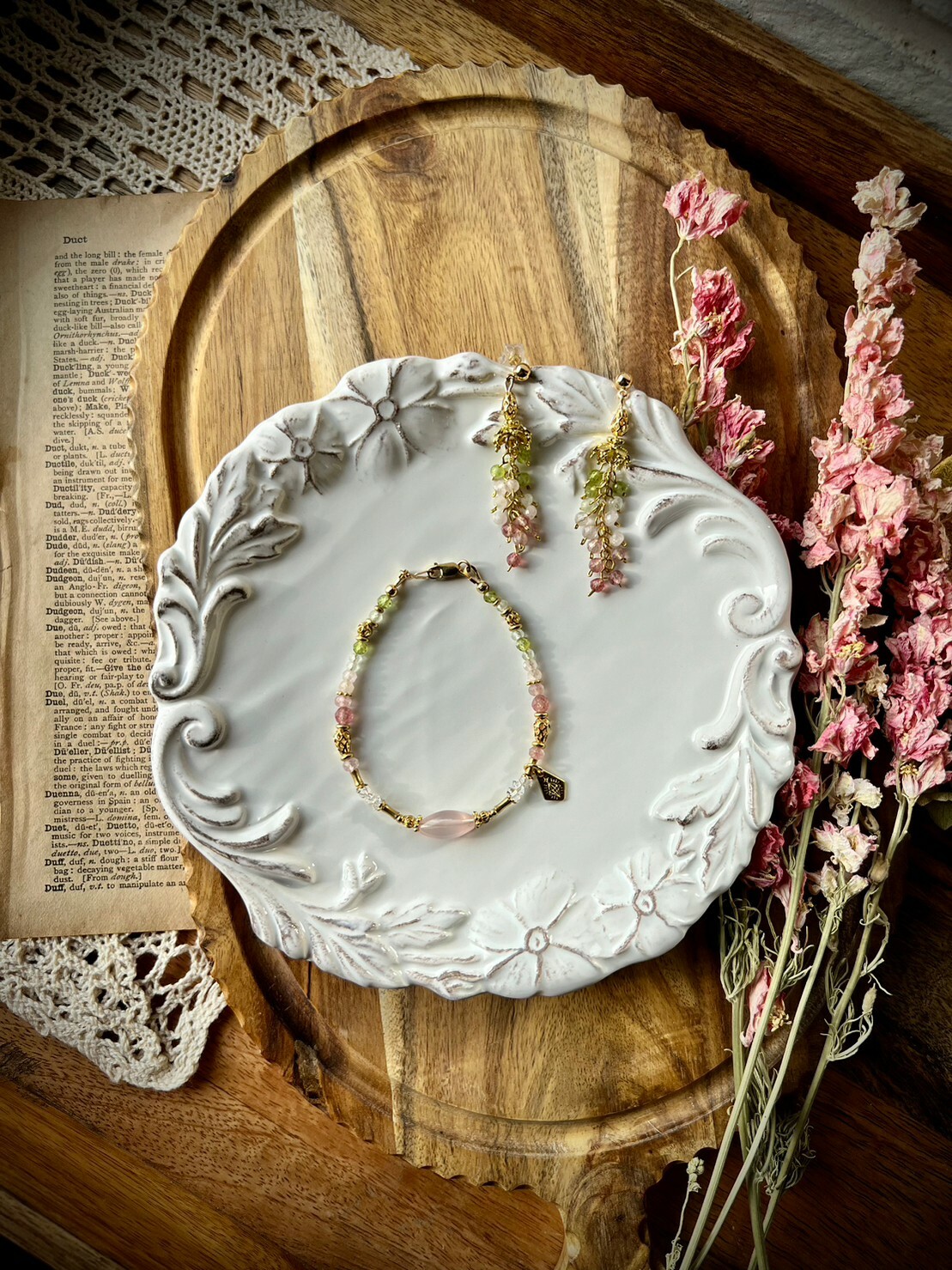 ｛花系列-飛燕草｝