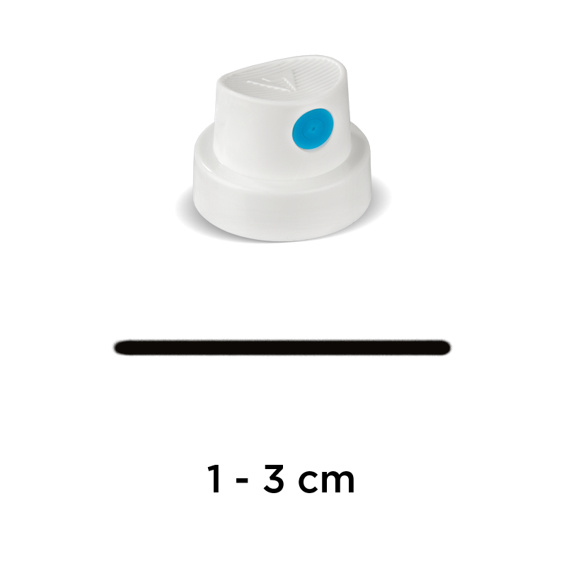 Soft Cap white/blue 柔和噴頭(白/藍)