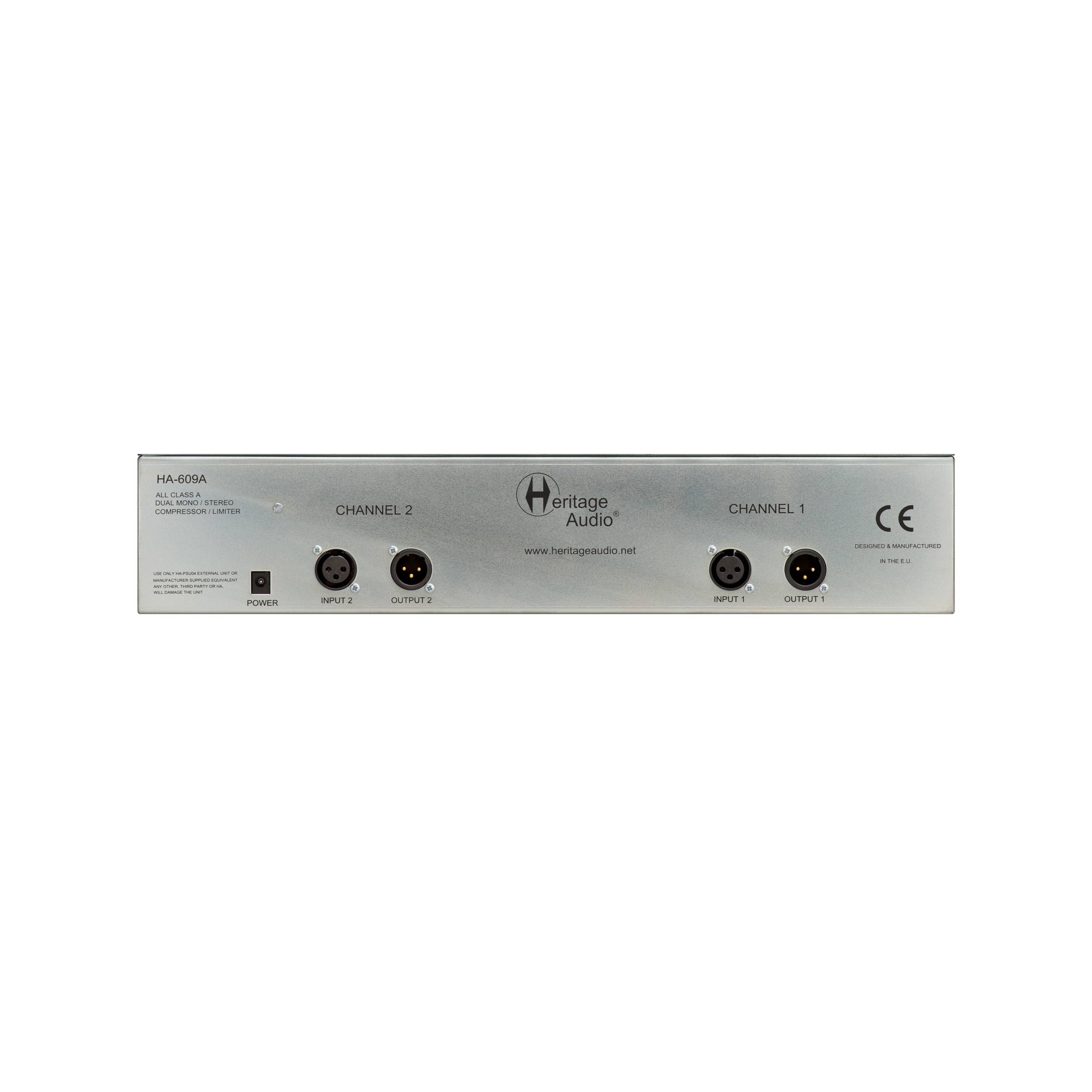 Heritage Audio HA-609A Dual Channel Compressor