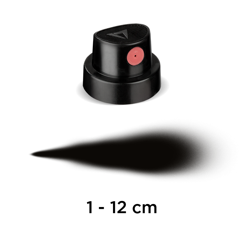 Molotow Super Fat Cap black/pink 超粗噴頭(黑/粉紅)