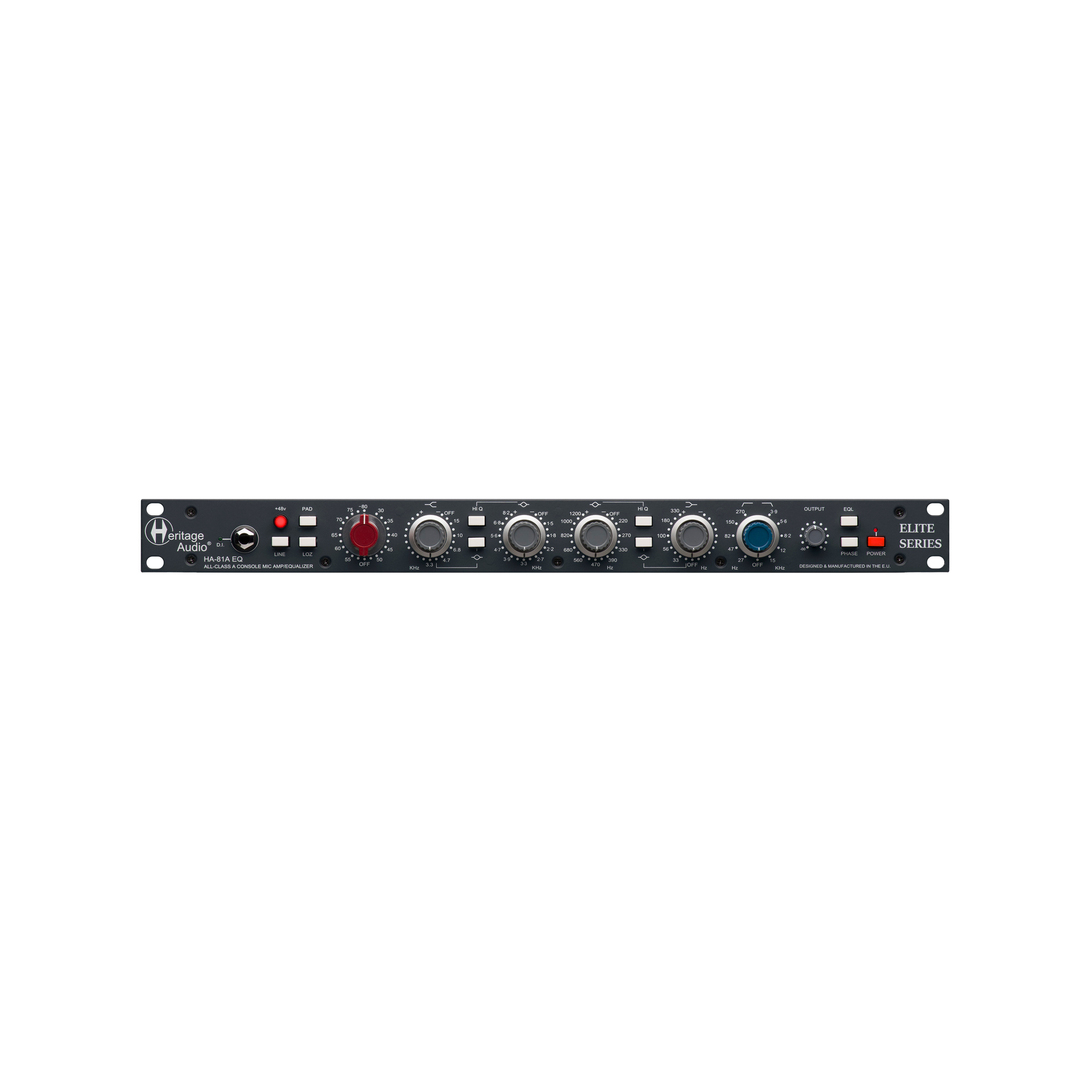 Heritage Audio HA81A Microphone Preamp & EQ