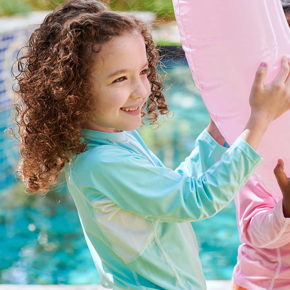 babiators UPF50+兒童防曬水母衣-薄荷蘇打