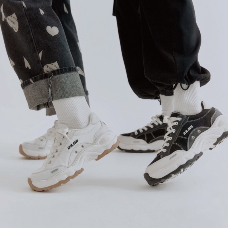 <預購> 韓國23.65 V2 VEBE拚色微厚底老爹鞋