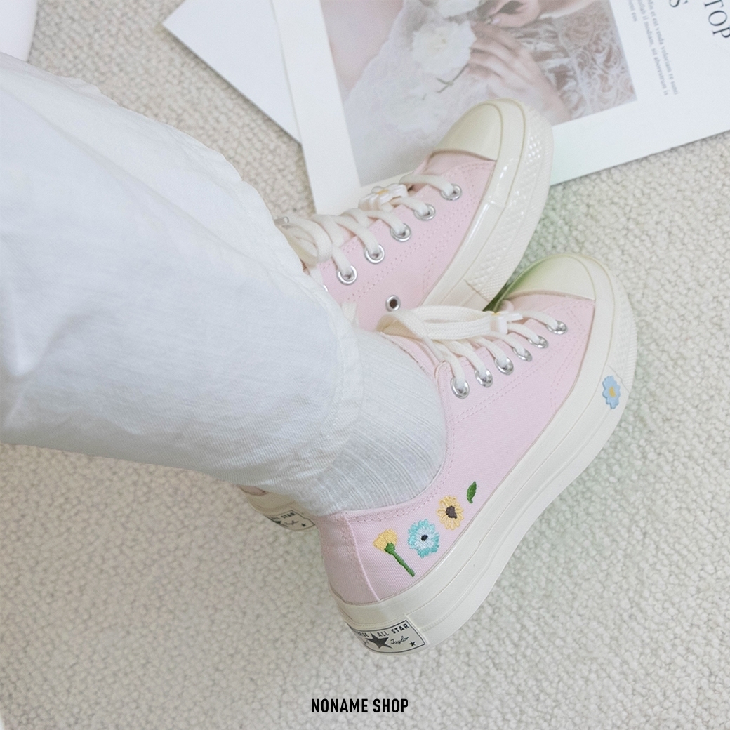 CONVERSE CHUCK 70 OX 1970 低筒 小雛菊 粉色 (女款)