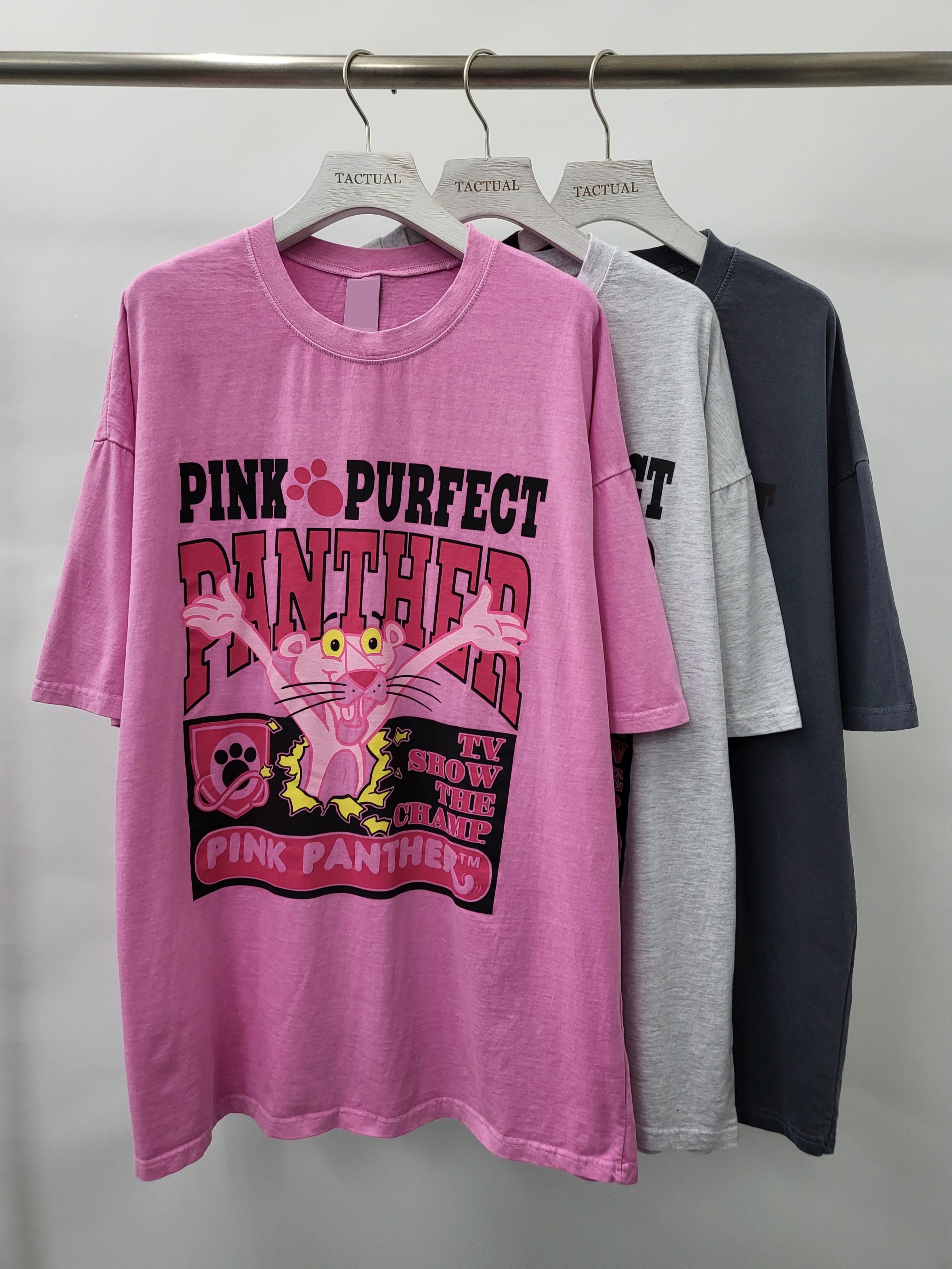 傻豹圖案短袖Tee T4703