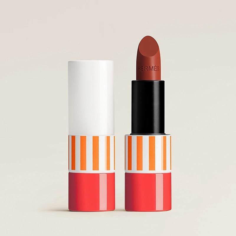 HERMES - Rouge Hermès, Shiny lipstick, Limited edition, Brun Yachting  #22