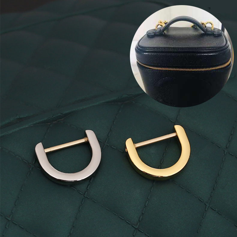 小香包包d扣改造配件化妝包改斜挎鏈條包五金環掛扣