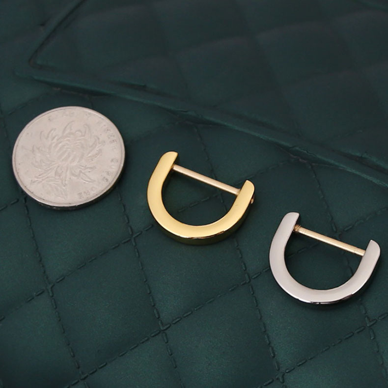 小香包包d扣改造配件化妝包改斜挎鏈條包五金環掛扣