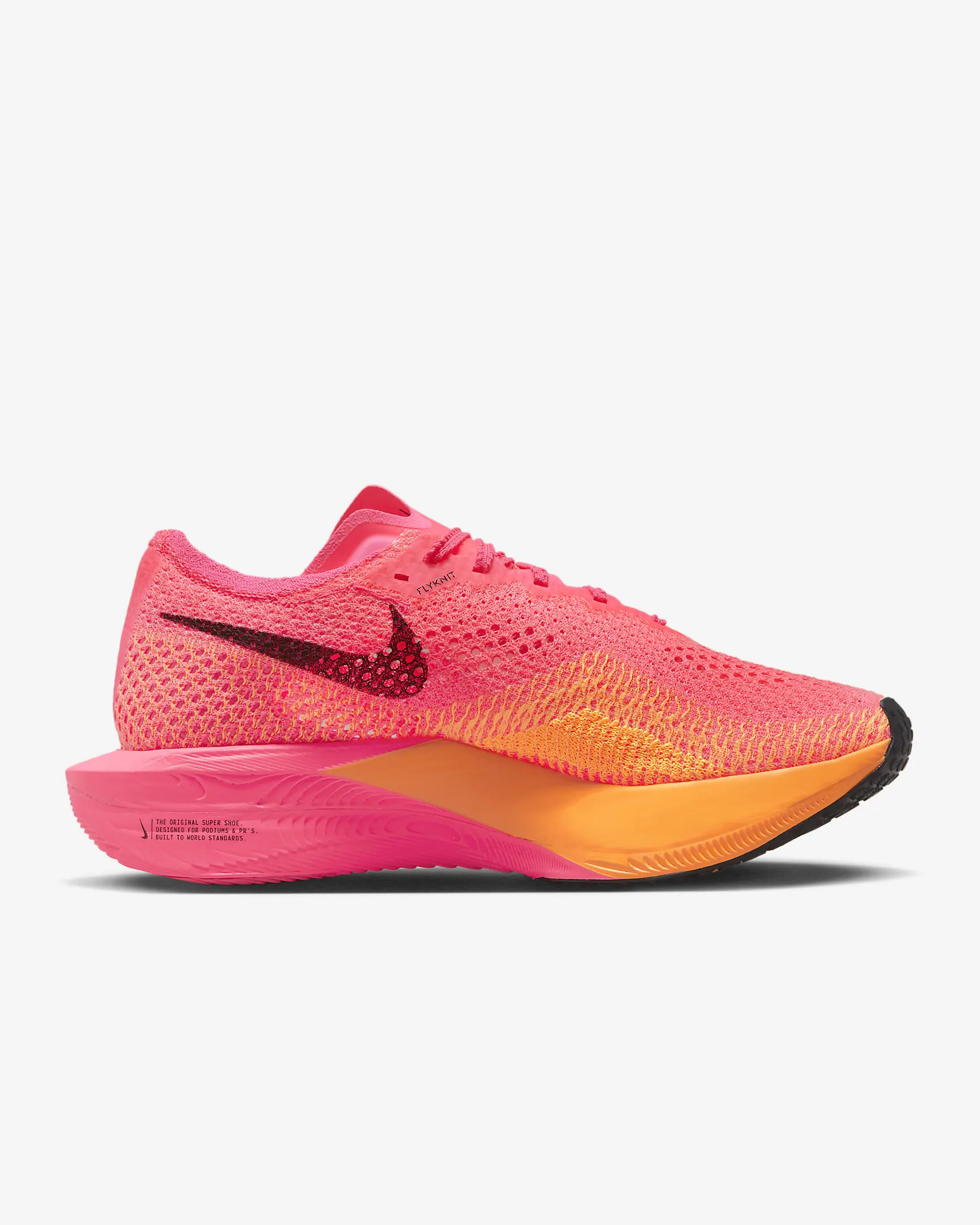 Nike ZoomX Vaporfly 3 Hyper Pink Laser Orange 透氣競速鞋慢跑