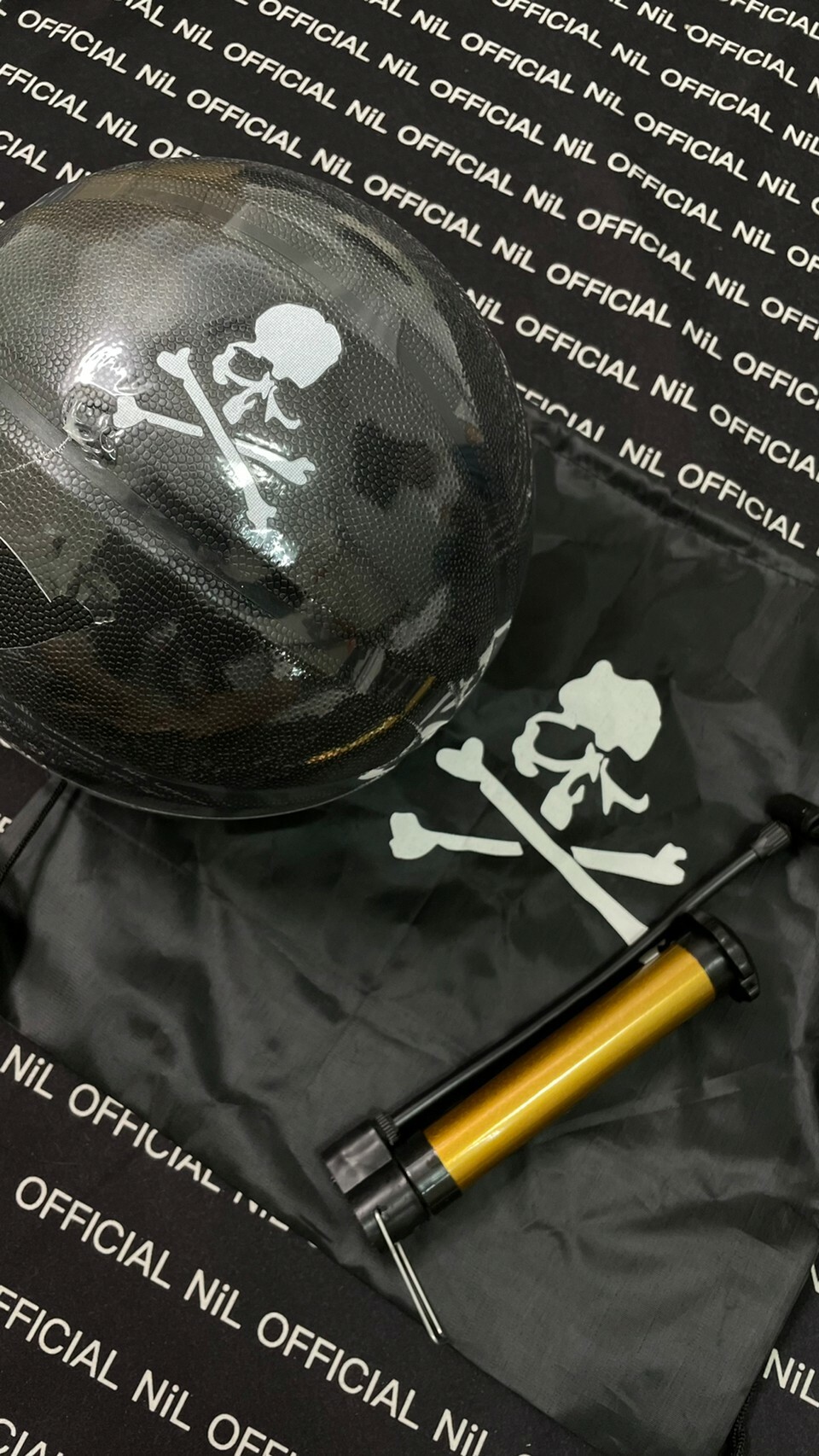 稀少現貨 MMJ 骷髏Logo 籃球