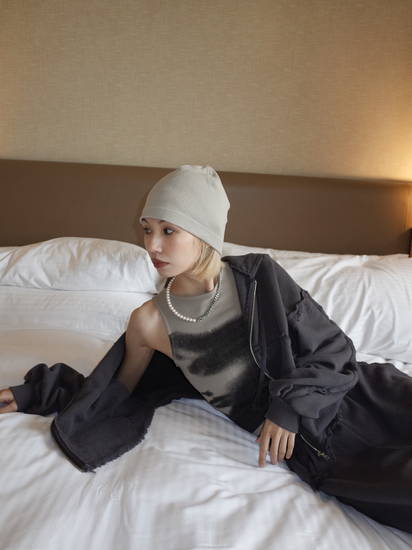 (8colors!) daily waffle beanie