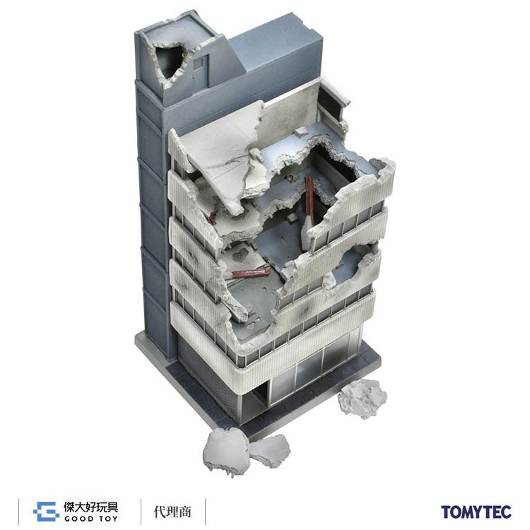 TOMYTEC 323716 建物 DCM22 Dio Com 廢棄建築