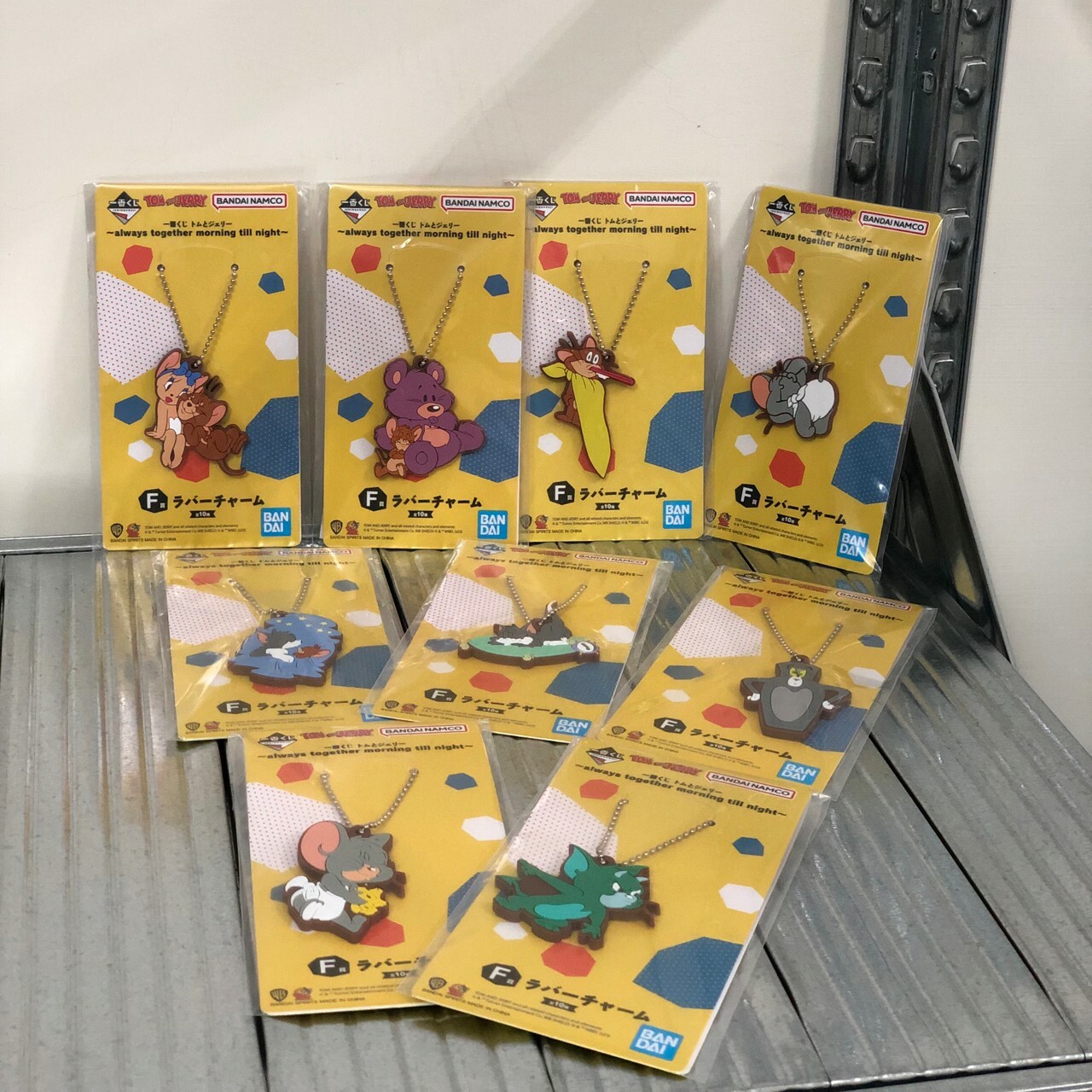 Tom and Jerry 湯姆貓與傑利鼠  一番くじ F賞-軟膠吊飾(可選)