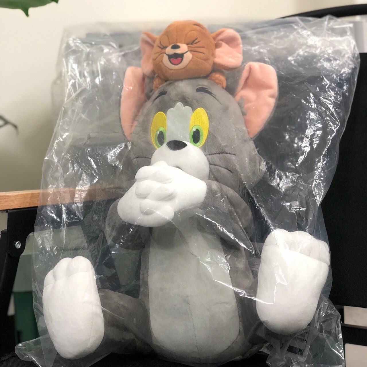 Tom and Jerry 湯姆貓與傑利鼠 一番くじ B賞-填充玩偶