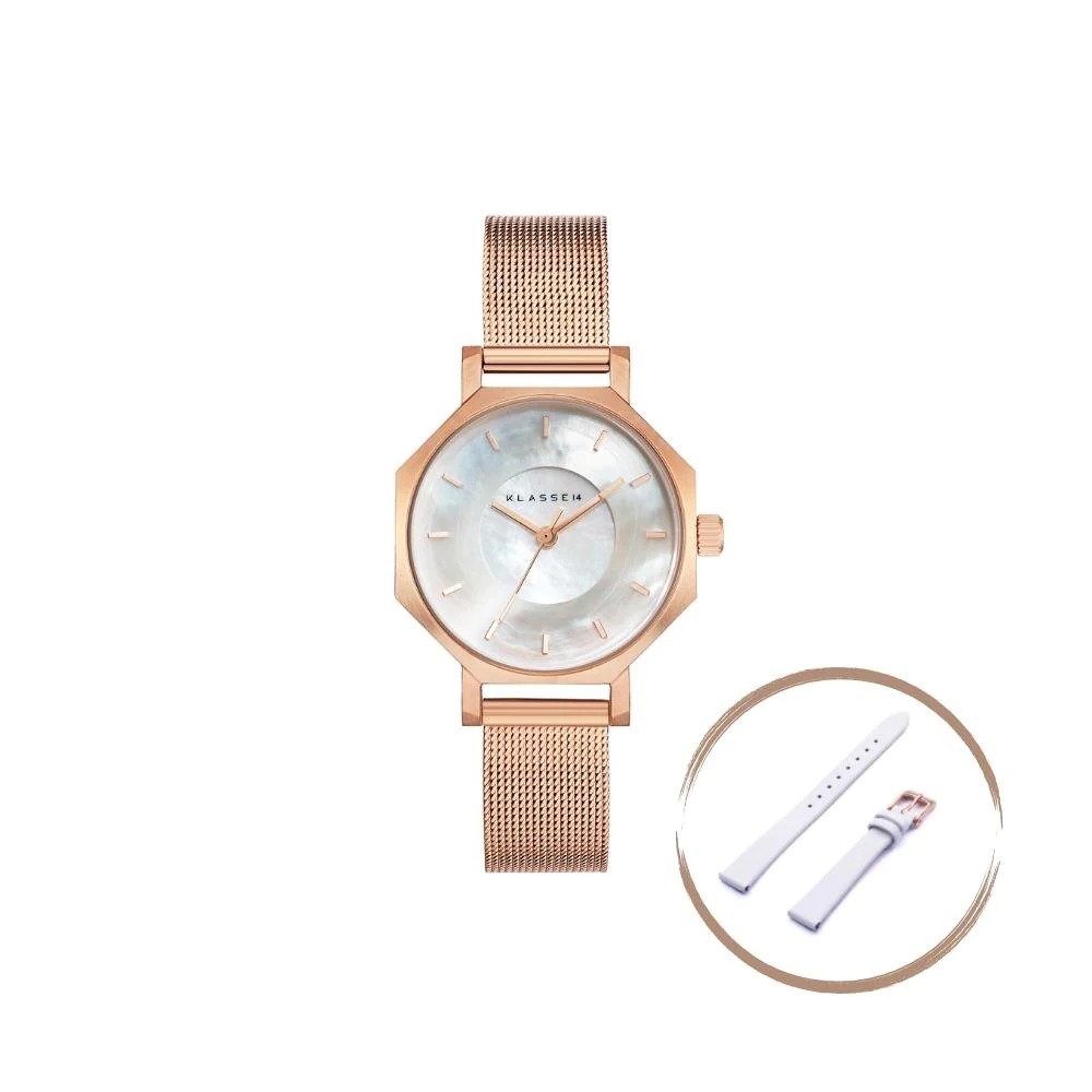 Volare / Mother Of Pearl / Rose Gold White