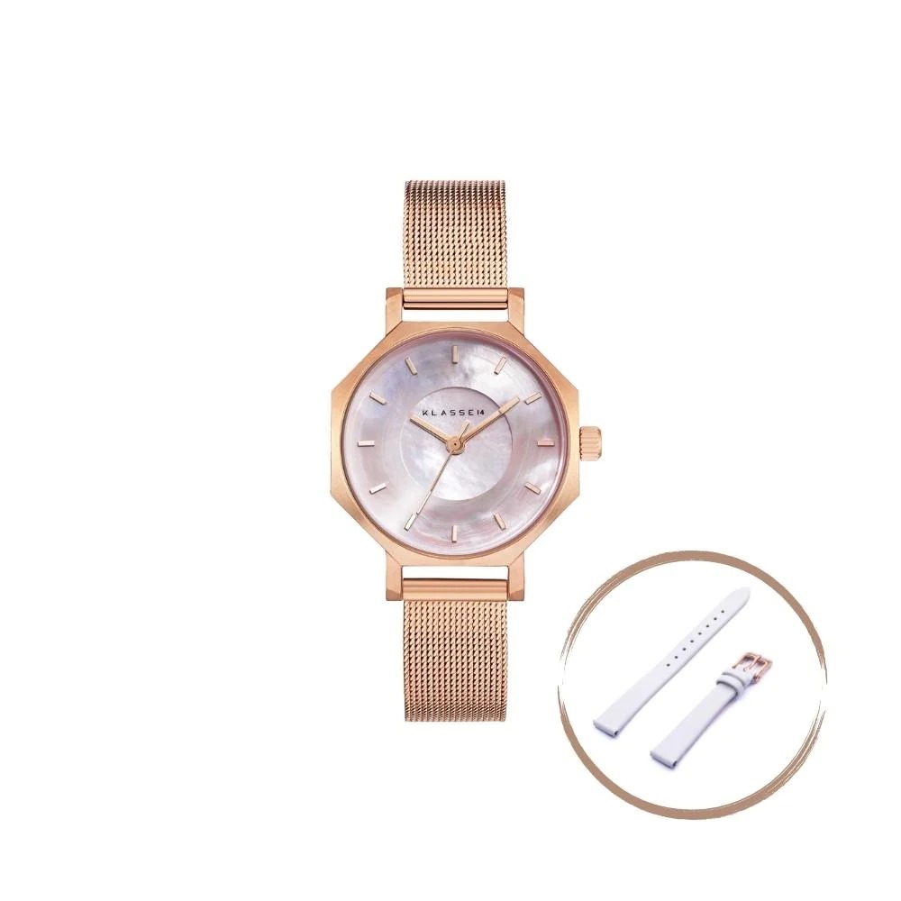 Volare / Mother Of Pearl / Rose Gold Pink
