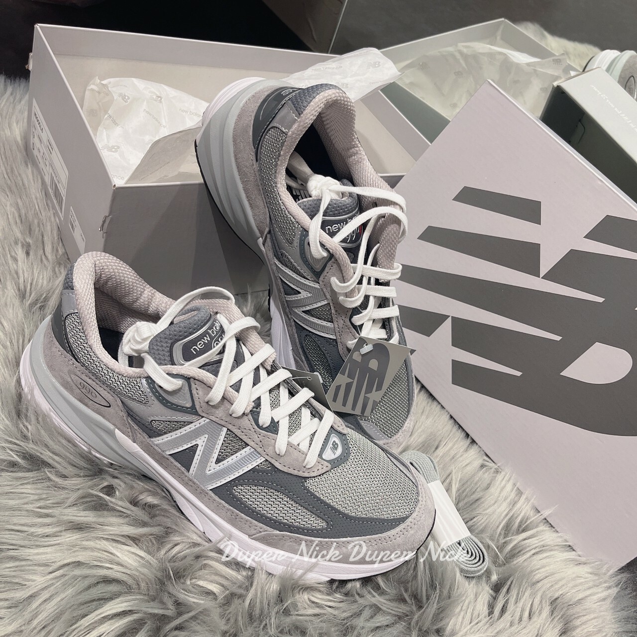 (平安夜限定活動) New Balance NB Made US 990v6 美製 D楦 元祖灰 990