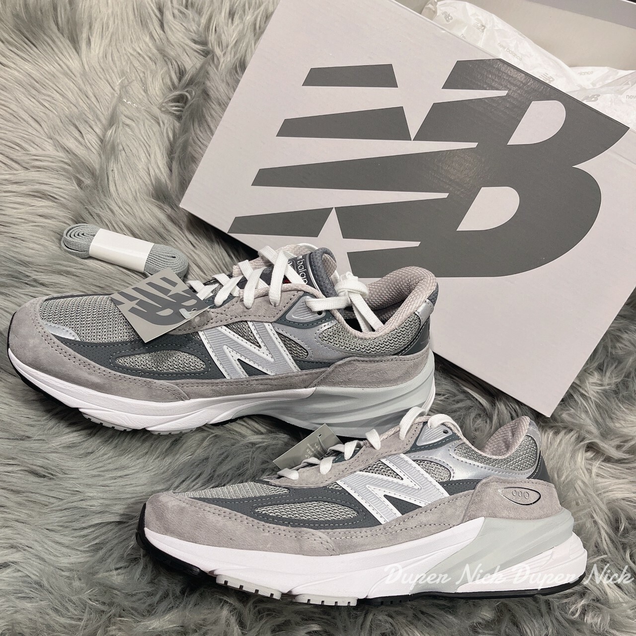 (平安夜限定活動) New Balance NB Made US 990v6 美製 D楦 元祖灰 990