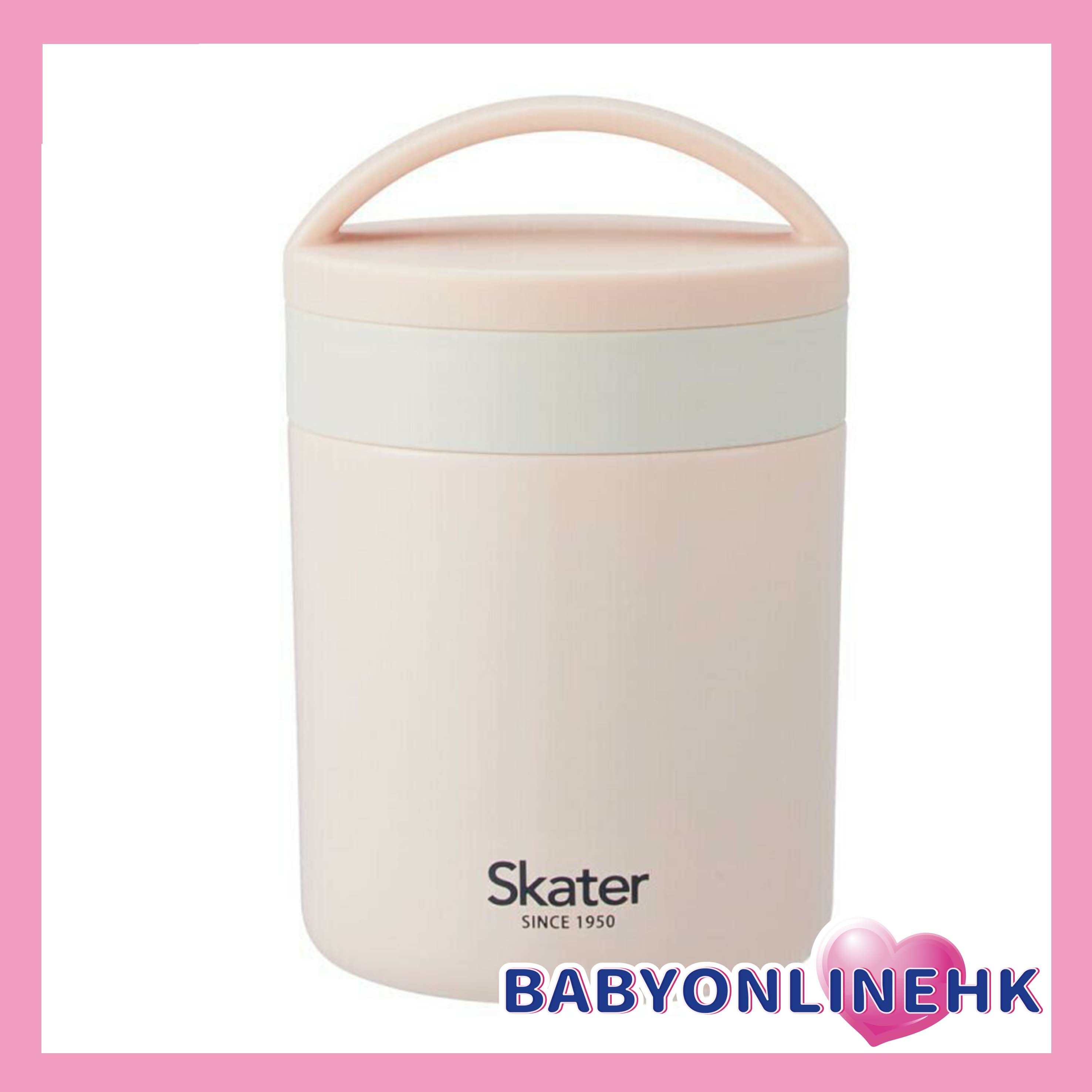 入學準備保育園幼兒園小學兒童女孩小學生可愛  SKATER 溜冰者保溫湯罐暗粉色 300ml LJFC3AG
