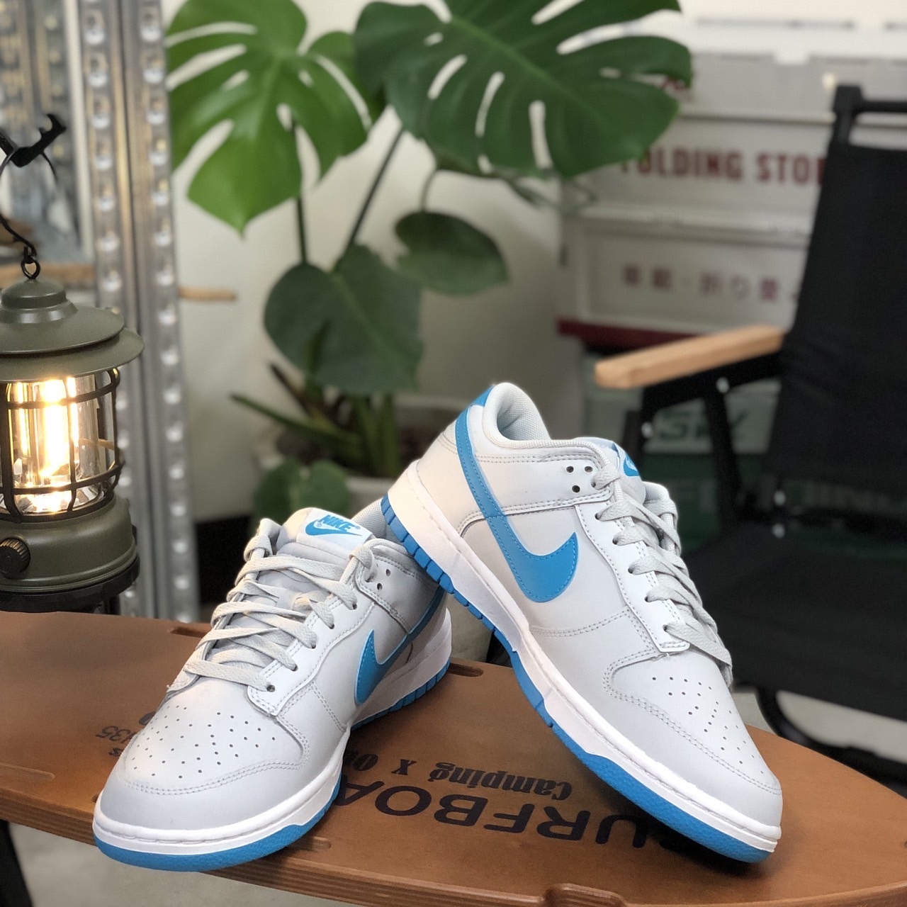 Nike Dunk Low Retro Grey Blue 男鞋 灰底藍勾 DV0831-001