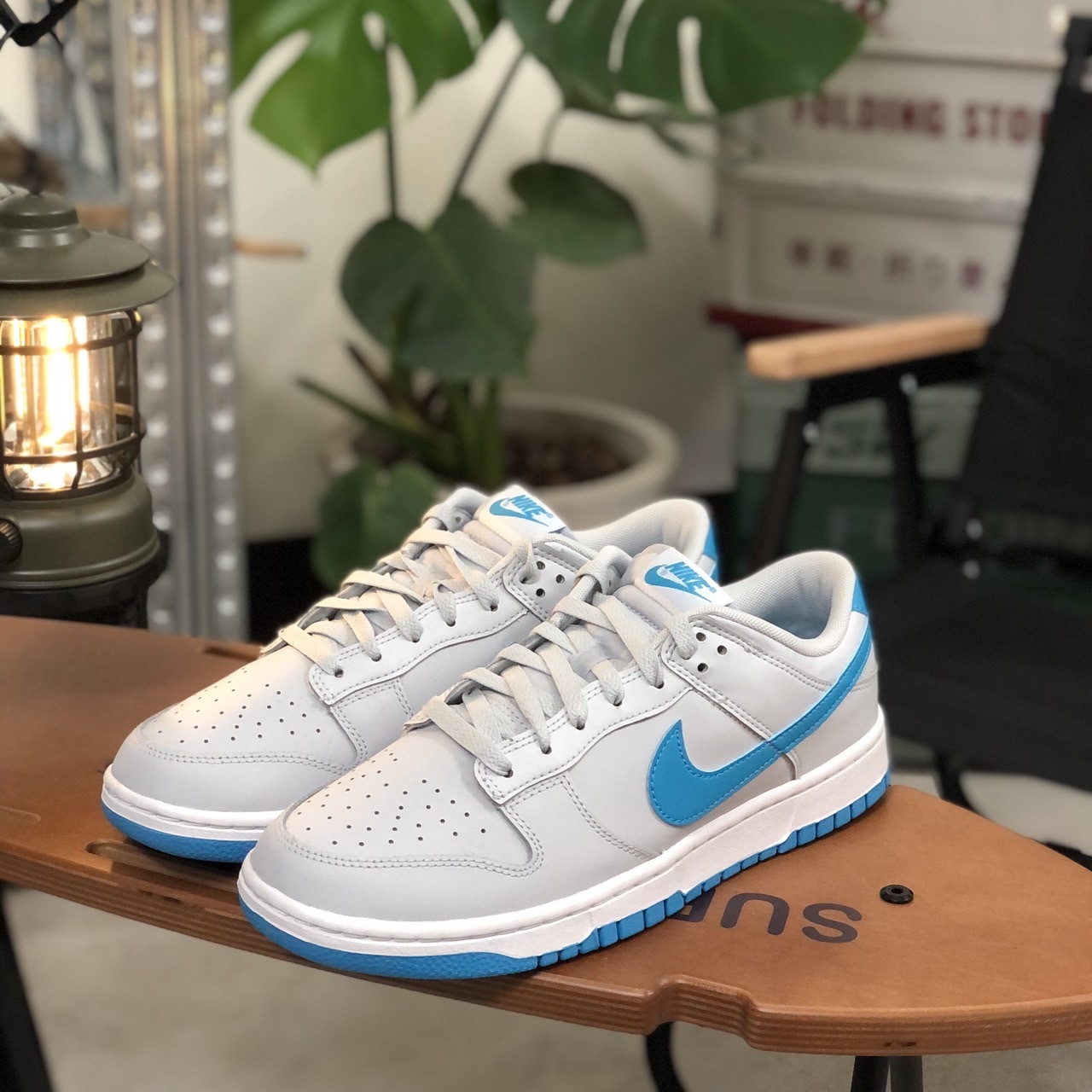 Nike Dunk Low Retro Grey Blue 男鞋 灰底藍勾 DV0831-001