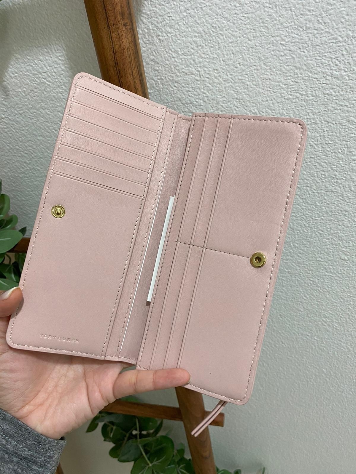 Tory Burch Small Envelope Wallet (Flower Field)