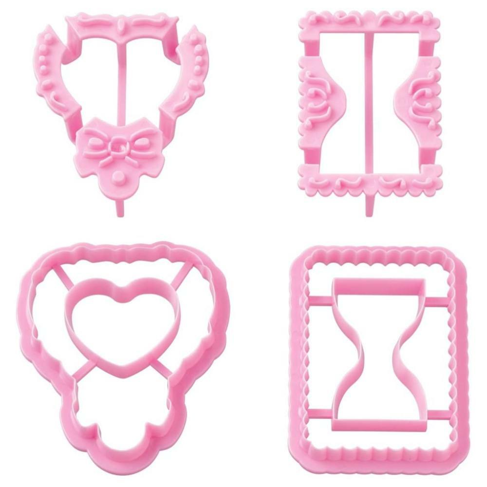 日本貝印 玻璃 曲奇 餅乾模2入裝-計時器