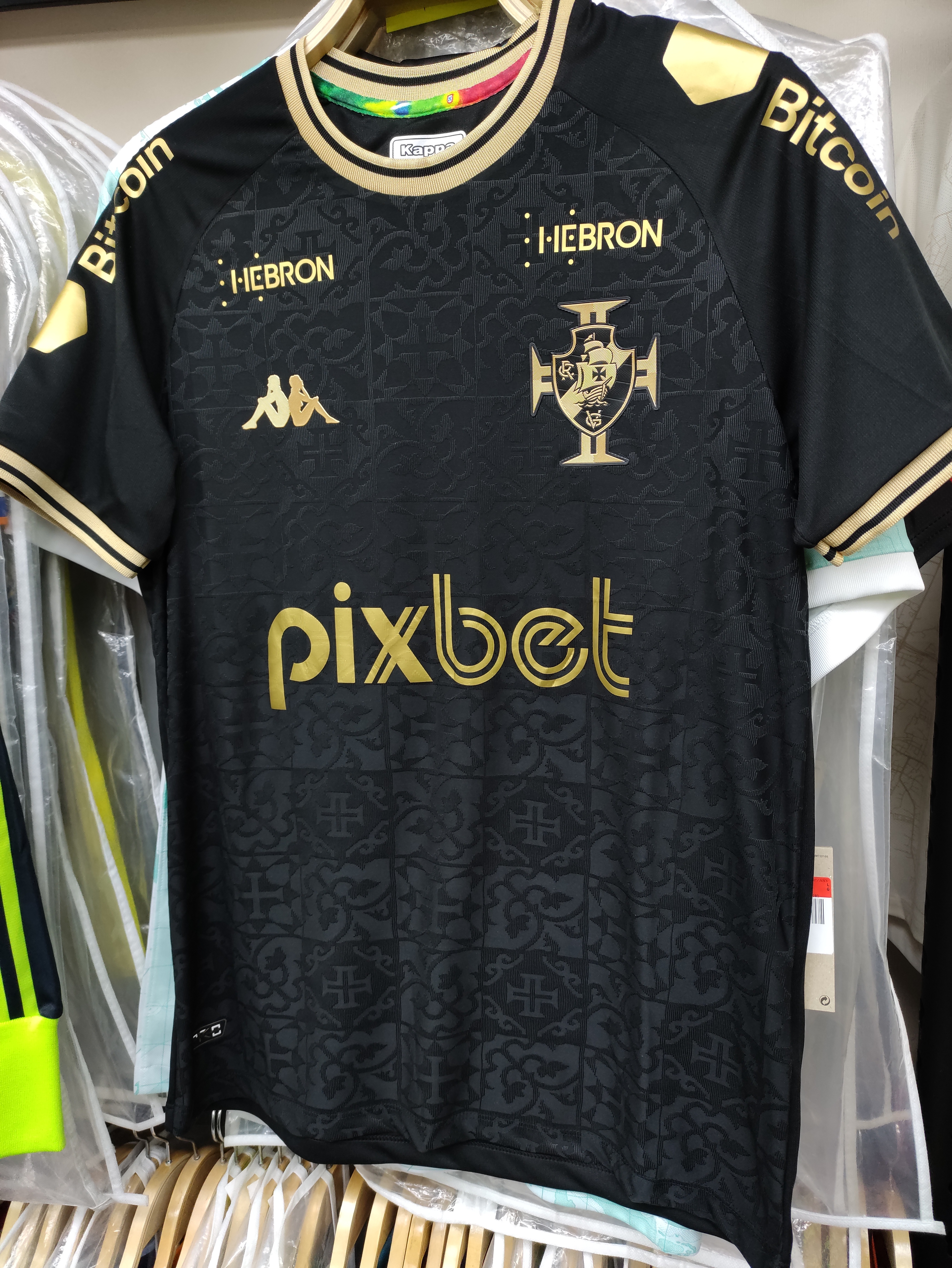 22-23華斯高黑金龍門球衣