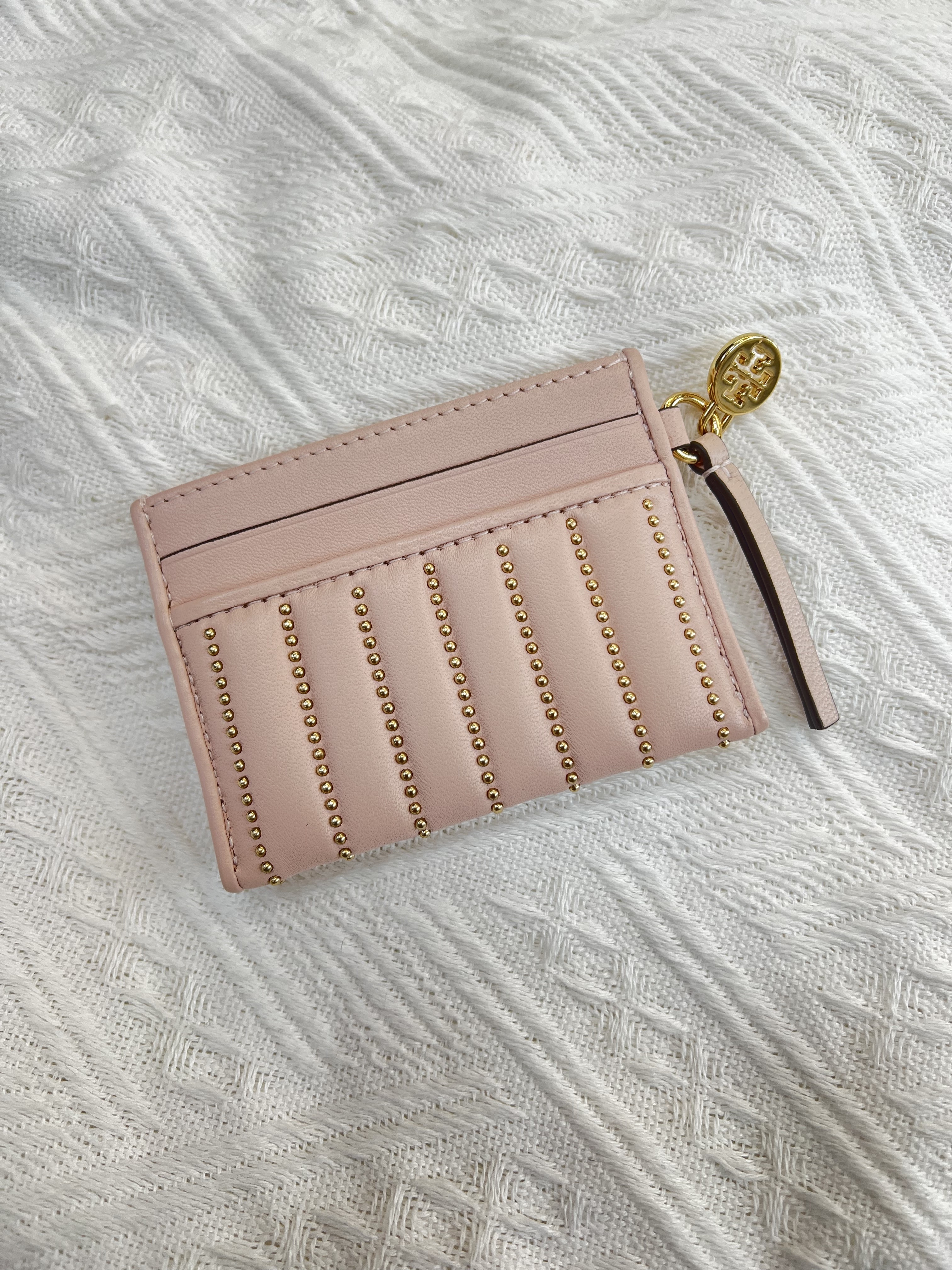 Tory Burch Fleming Stud Card Case
