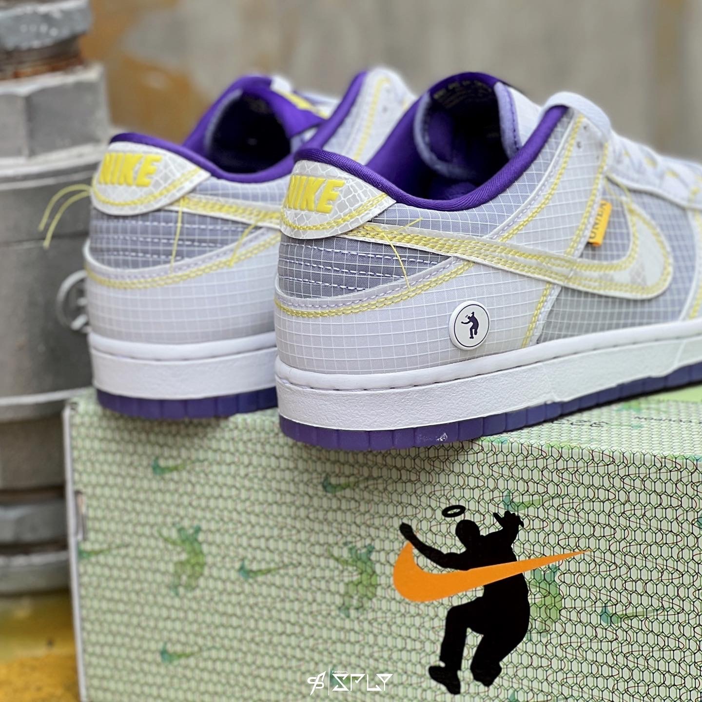 UNION Nike Dunk Low Court Purple 27cm DJ9649-500-