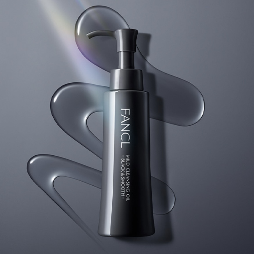 FANCL Mild Cleansing Oil Black & Smooth 黑碳泥毛孔淨化卸妝油 120m