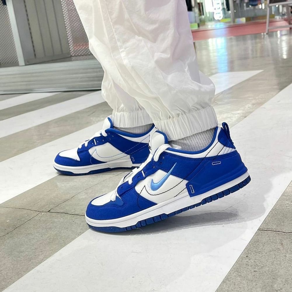 Nike Dunk Low Disrupt 2 Hyper Royal 復古 寶石藍 白藍 DH4402-102