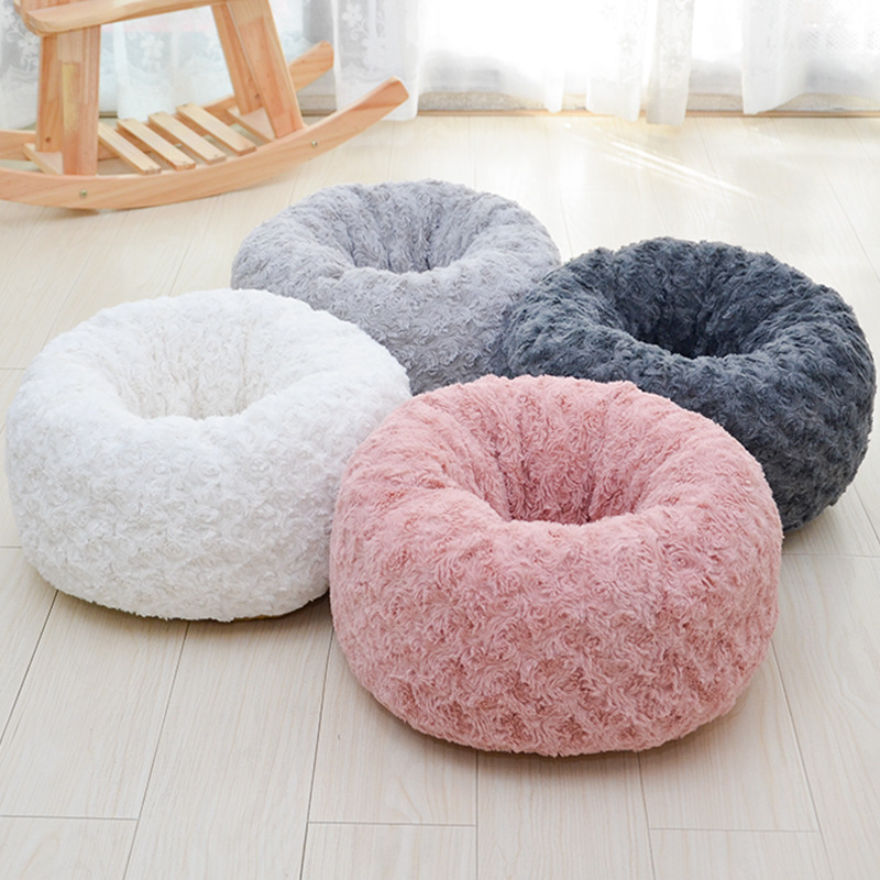 PETTRIP玫瑰绒圆窝