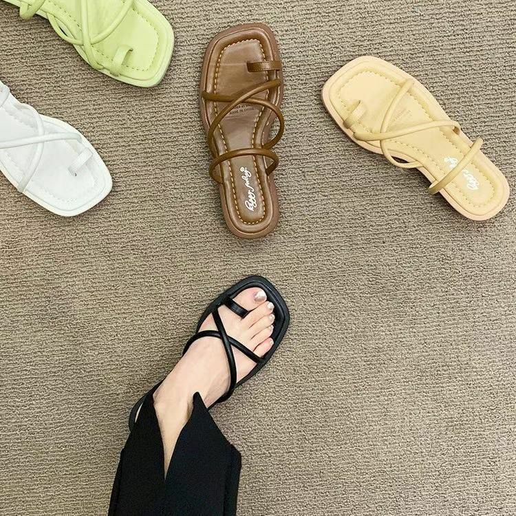 SH171 指圈交叉涼鞋#K89