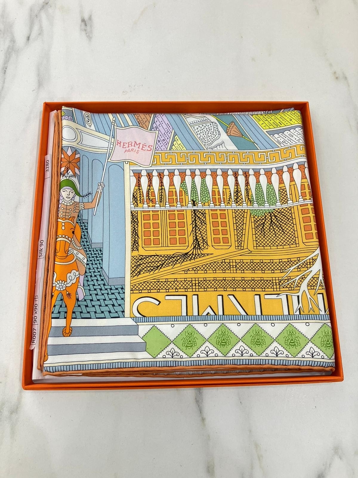 Hermès R007 Coloseum Marron/Jaune