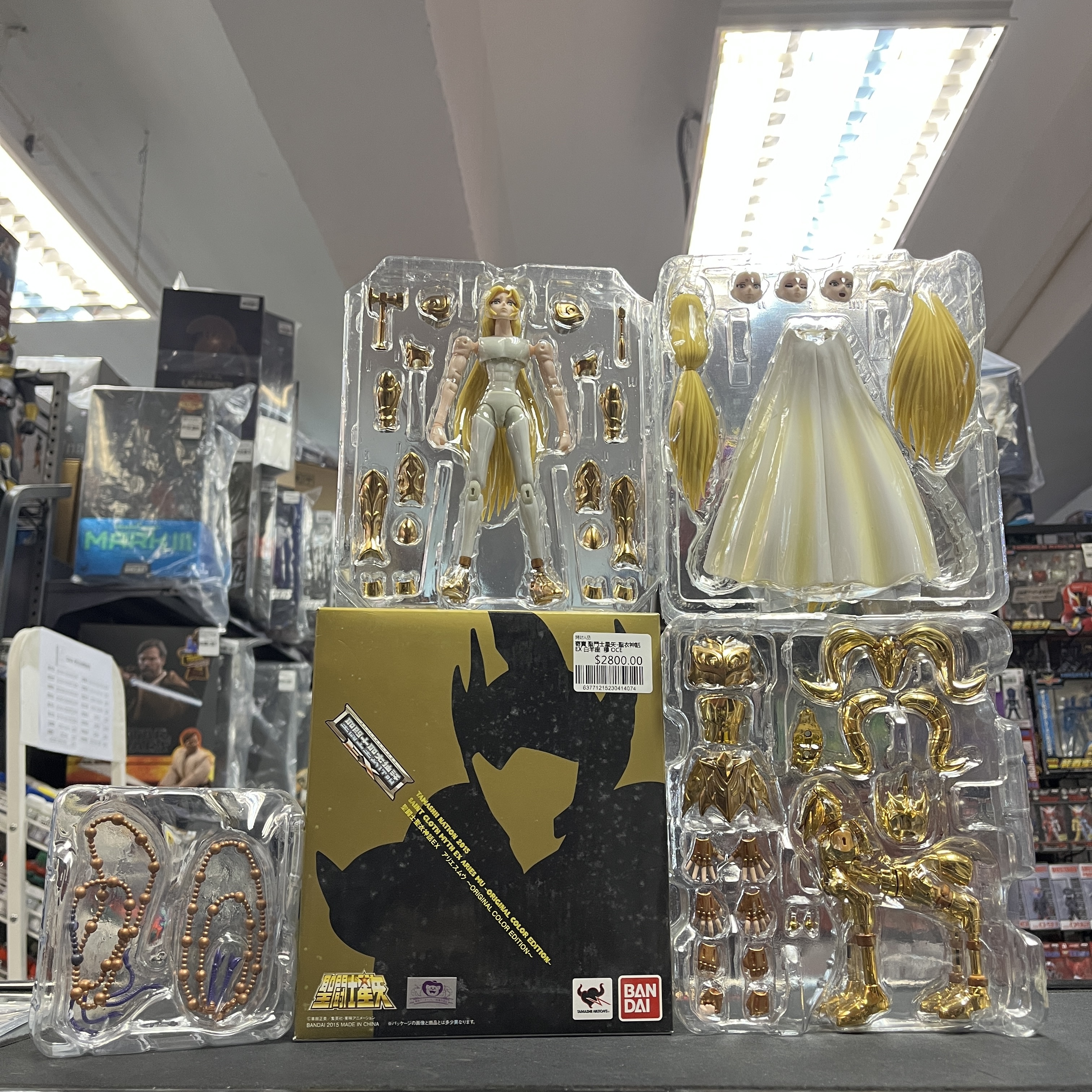 寄賣 聖鬥士星矢-聖衣神話EX 白羊座  穆 OCE