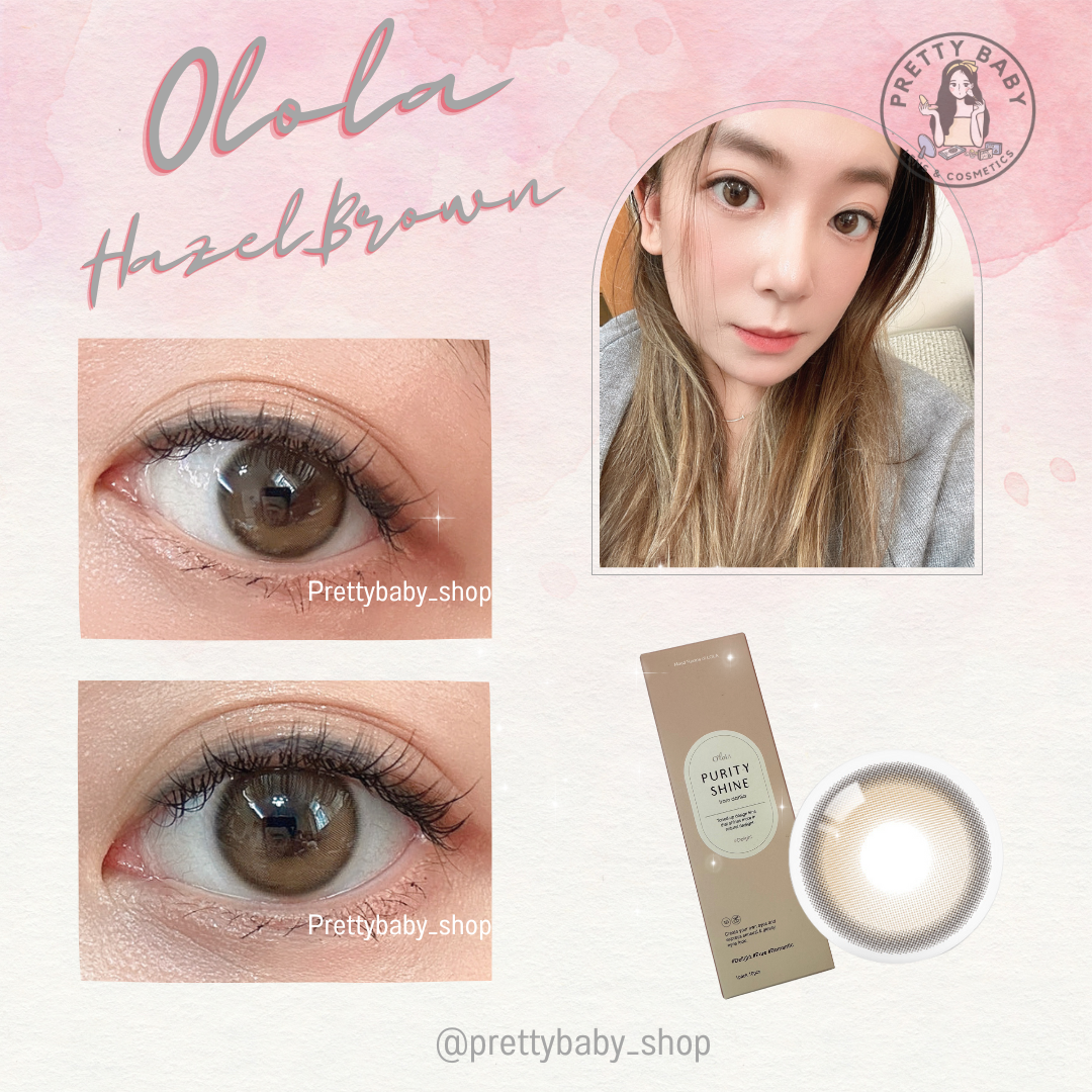 OLOLA 1 Day PURITY SHINE Hazel Brown [10p/box]