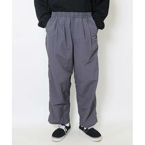 BURLAP OUTFITTER - WIDE TRACK PANT SOLID / 2 COLORS