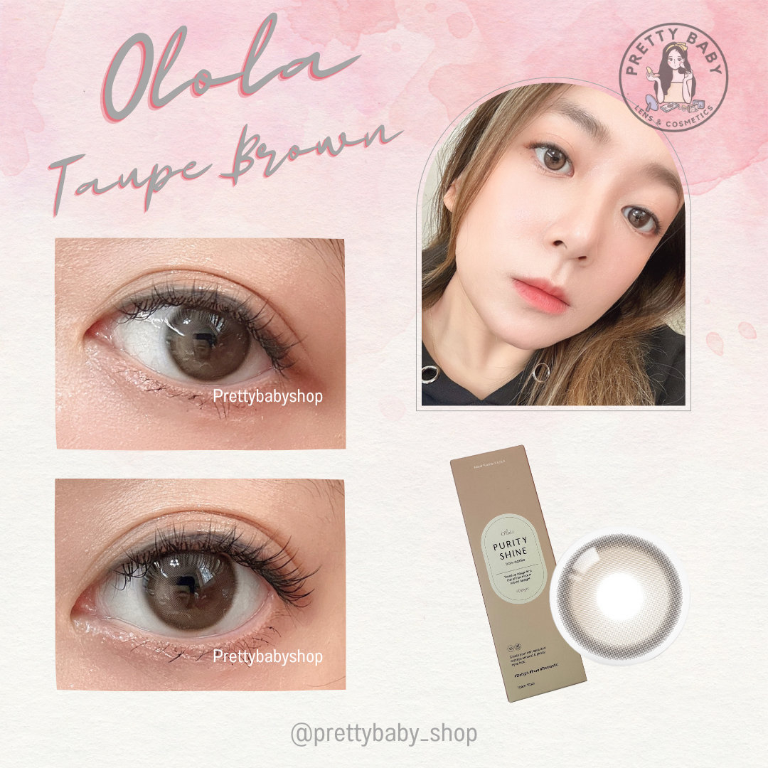 OLOLA 1 Day PURITY SHINE TAUPE Brown [10p/box]