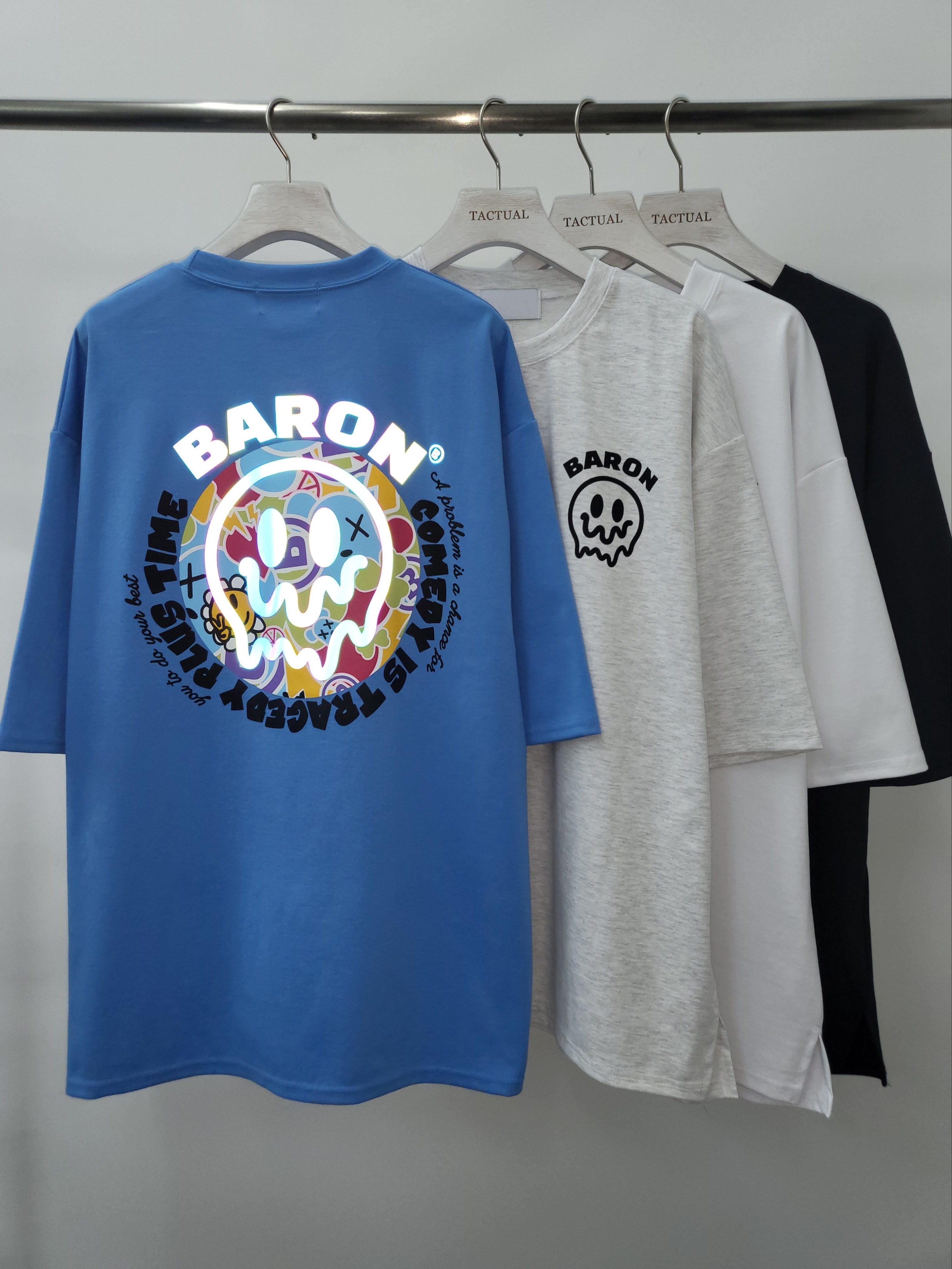 鬼魂圖案短袖Tee T4748