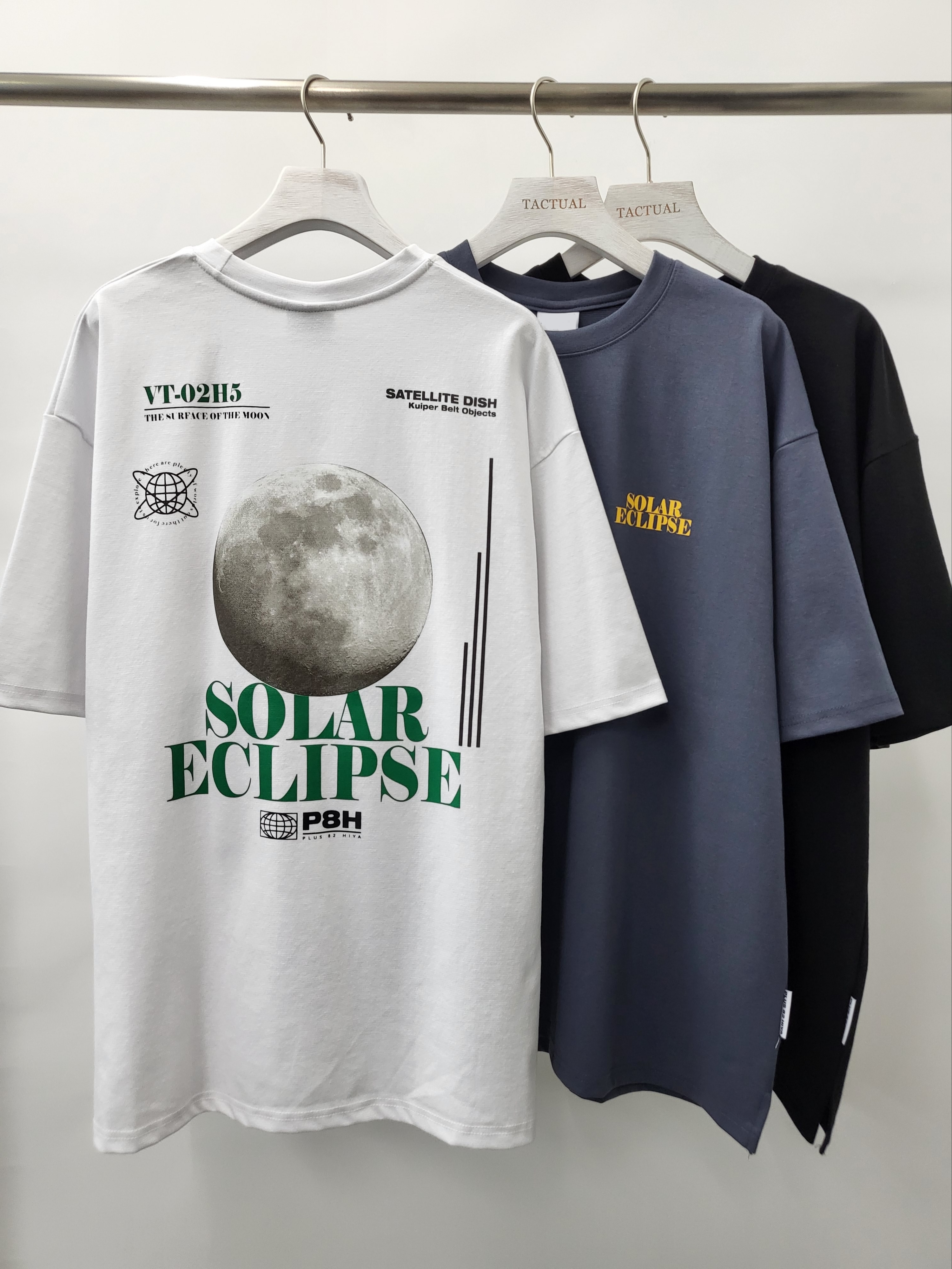 月球圖案短袖Tee T4730