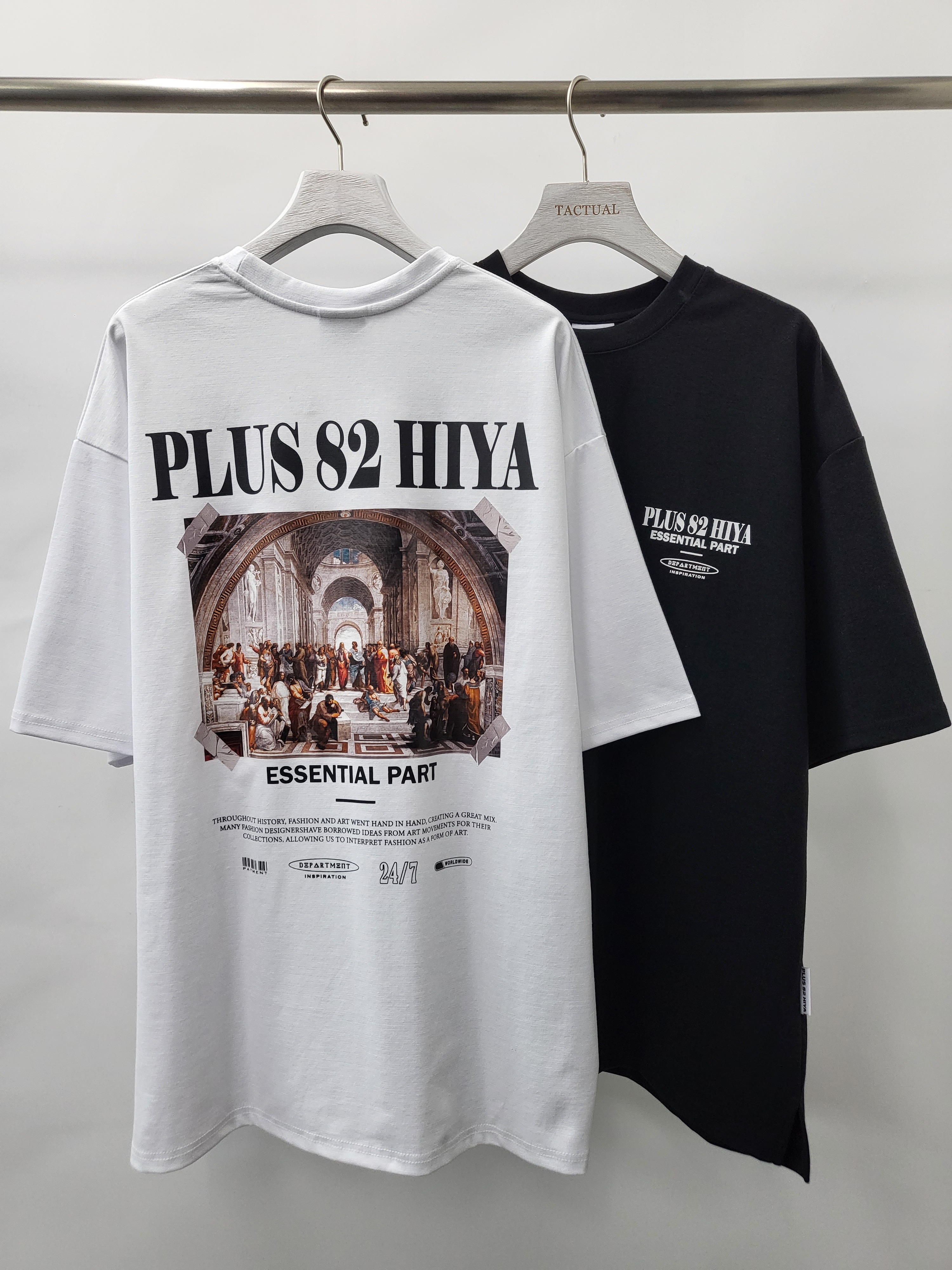 英文字圖案短袖Tee T4731