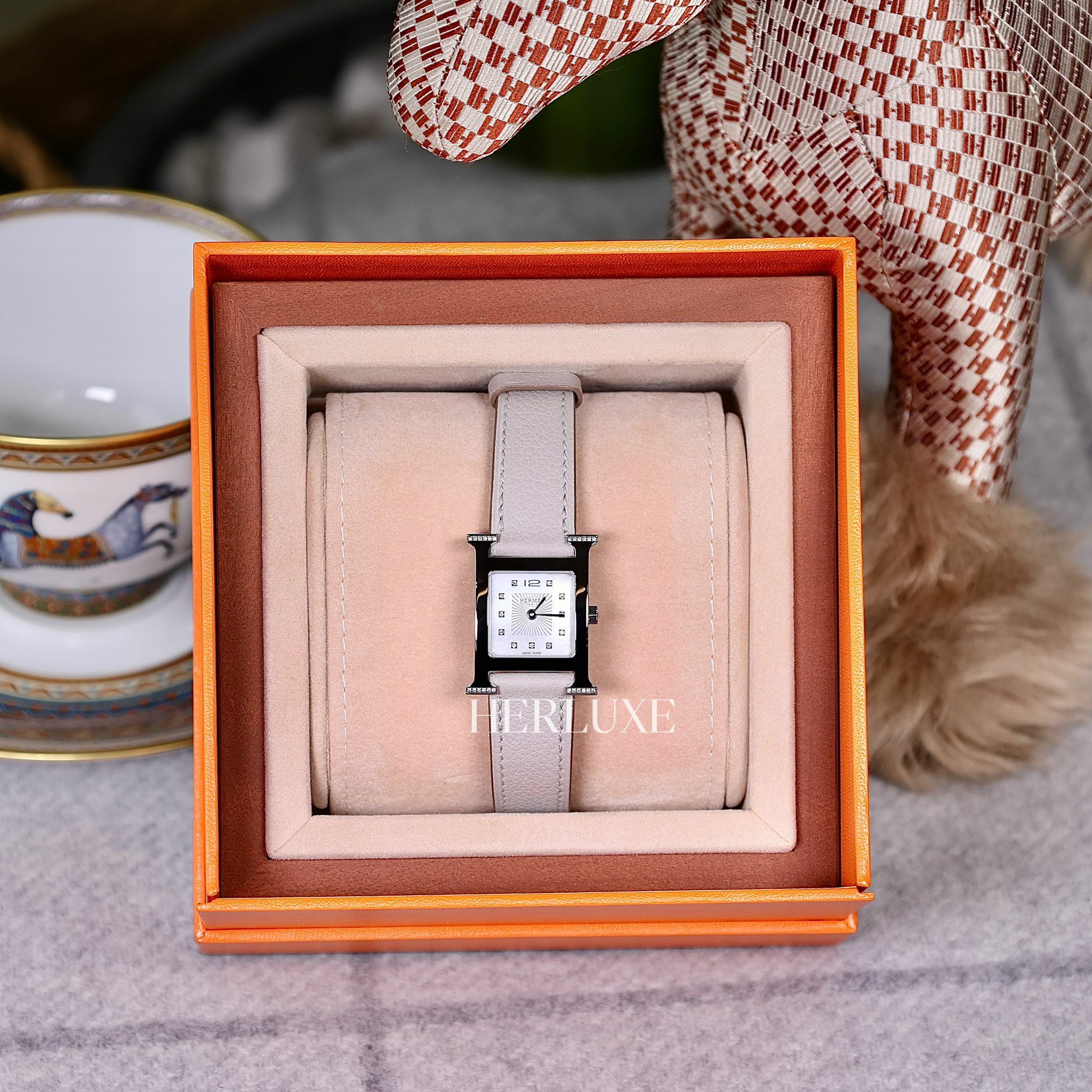 Heure H 25mm 80 gris perle ck evercolor pm