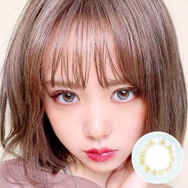I-SHA SOELA Blue 每年拋棄型彩妝隱形眼鏡｜每盒1片