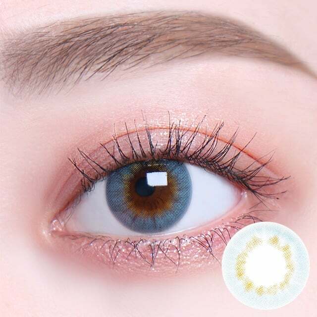 I-SHA SOELA Blue 每年拋棄型彩妝隱形眼鏡｜每盒1片