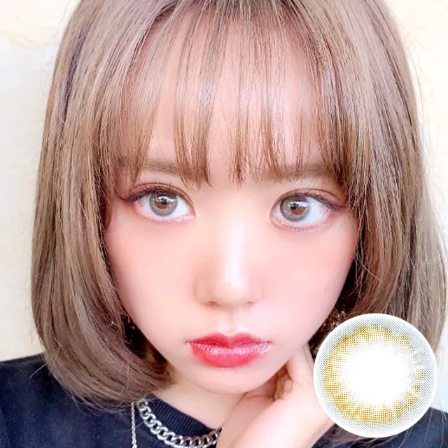 I-SHA SOELA Green 每年拋棄型彩妝隱形眼鏡｜每盒1片