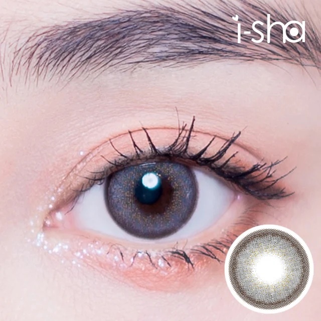 I-SHA MELO ART I Year Black Berry 每年拋棄彩妝隱形眼鏡｜每盒1片